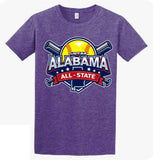 2026 USSSA ALABAMA ALL-STATE Tshirt w/ All-State Player Names on Back (NOT SHIPPED will be picked-up at EVENT in CULLMAN)